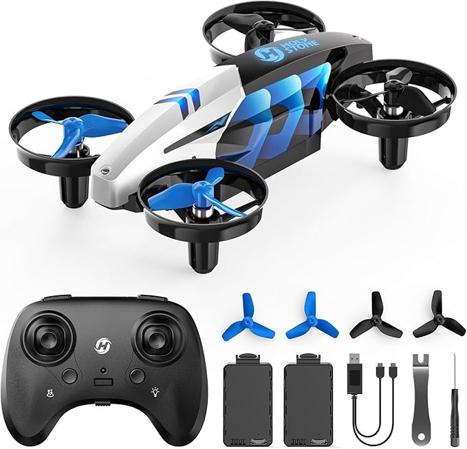 Holy Stone HS110D FPV RC Drone With 1080P HD Camera Live Video 120 Wide Angle WiFi Quadcopter With Gravity Sensor, Voice Control, Gesture Control, Altitude Hold, Headless Mode, 3D Flip RTF 2 Batteries