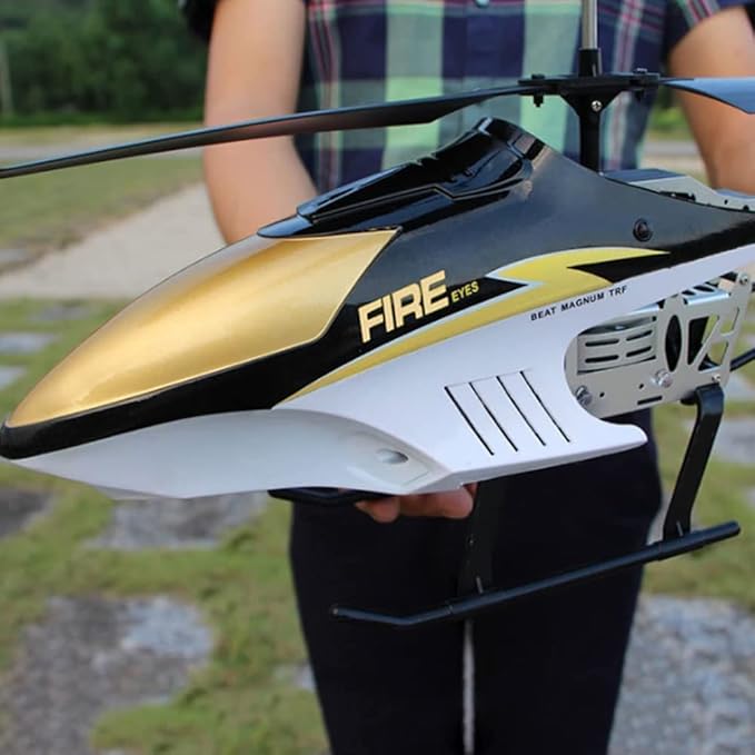 Fall-Resistant Remote Control Aircraft Drone Large Radio RC Helicopter Charging Electric Drone Plane Outdoor Airplane Parent Children Kids Toy Birthday Gifts(2 Batteries)
