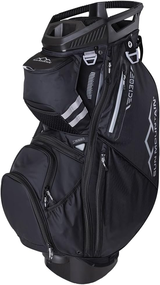 Men's Sun Mountain C-130 Shopping Cart Bag '24 - Black