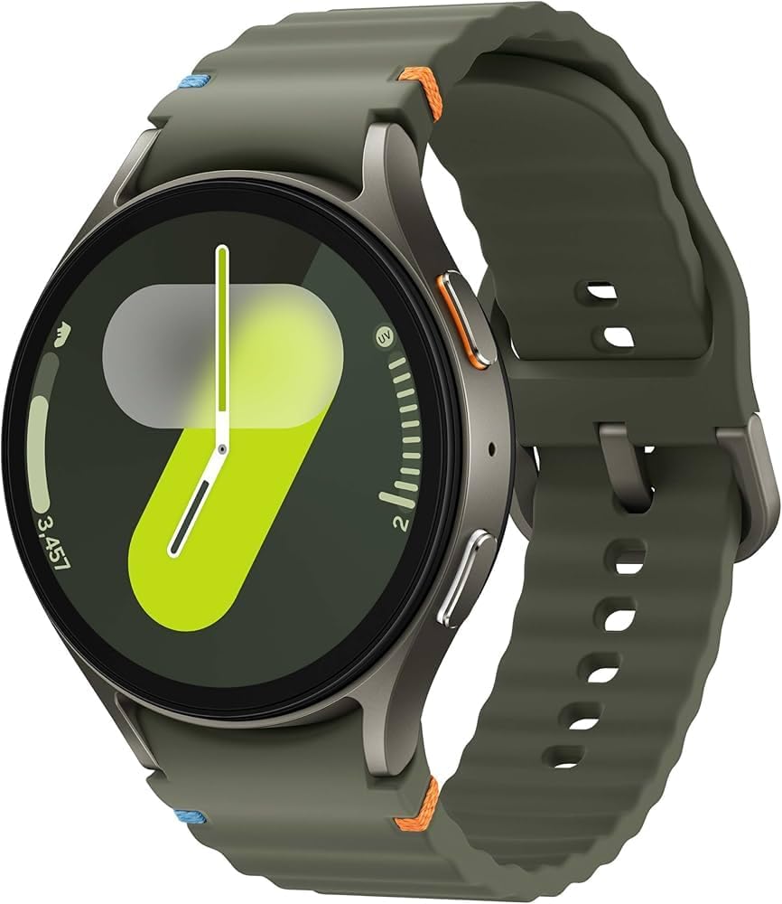 Samsung Galaxy Ai Watch 7 Latin American Specs SM-L300 (40mm) Bluetooth Wellness Tips, Heart Rate Tracking, Sleep Monitor, Fitness Tracker (Green)