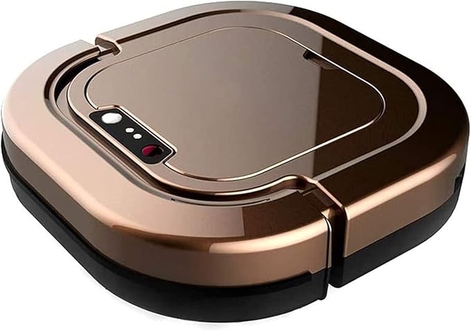 Robot Vacuum Cleaner Upgraded 2000Pa Strong Suction Ultra-Thin Drop Sensor Quiet Self- Charging Robotic Vacuum Cleaner for Pet Hair Hard Floors Carpet