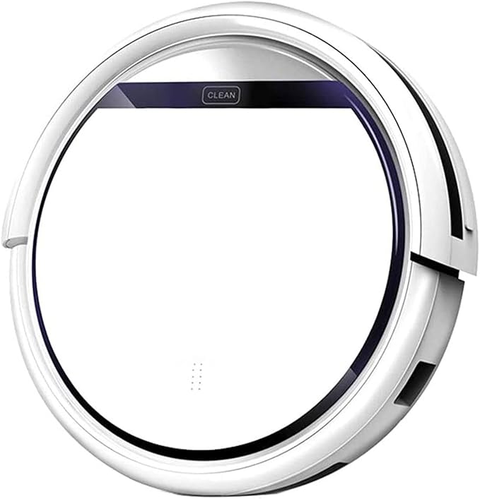 Robot Vacuum Cleaner - Strong Suction Robot Vacuum Self-Charging Robotic Vacuum Cleaner with 2600mAh Battery for Low-Pile Carpets Hard Floors and Pet Hair