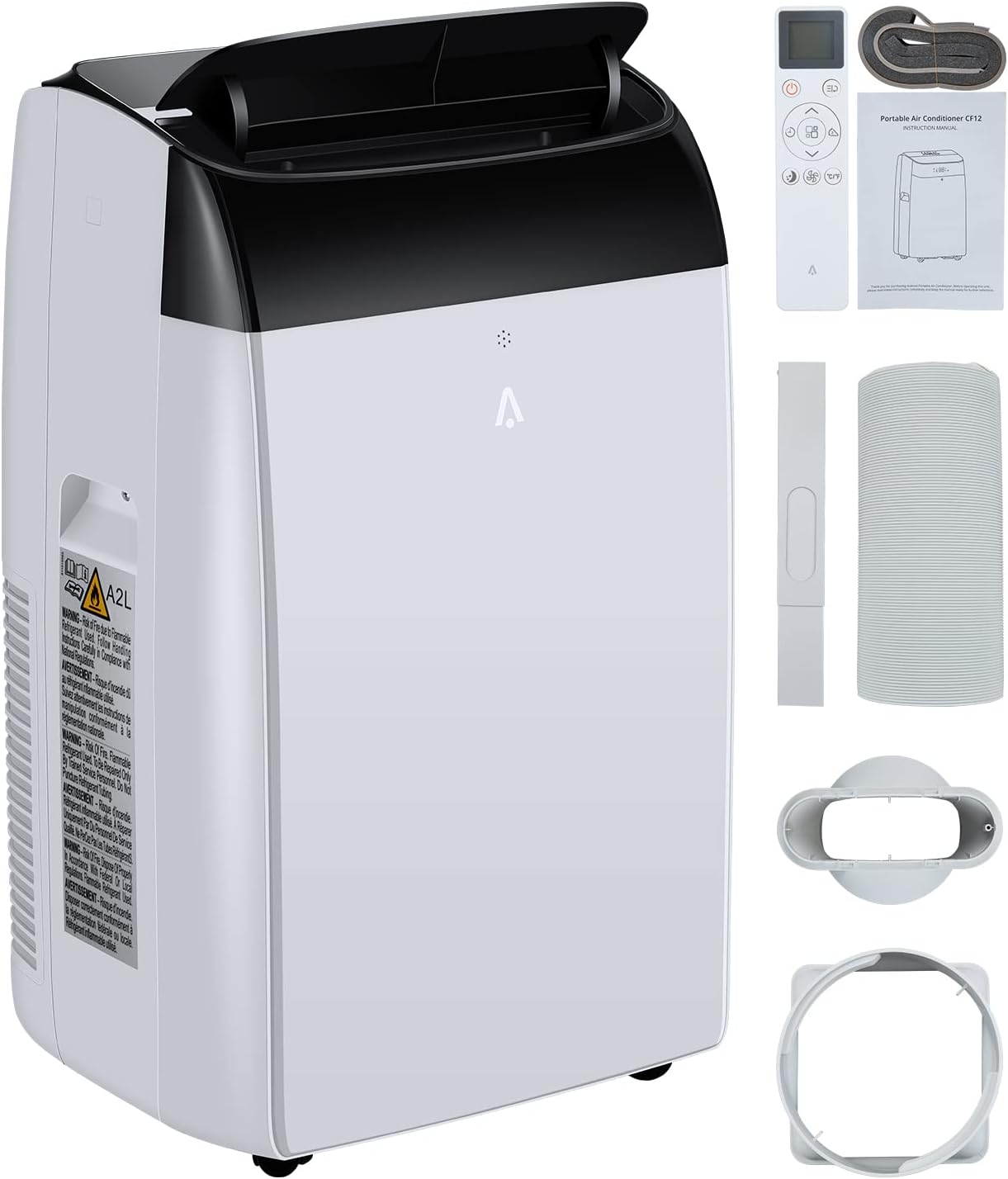 1 1 Portable Air Conditioner, White