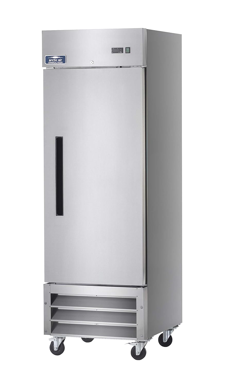 Arctic Air AR23 26.75-Inch One Section Reach-In Commercial Refrigerator, 23 cu. ft, Single Solid Door, Stainless-Steel
