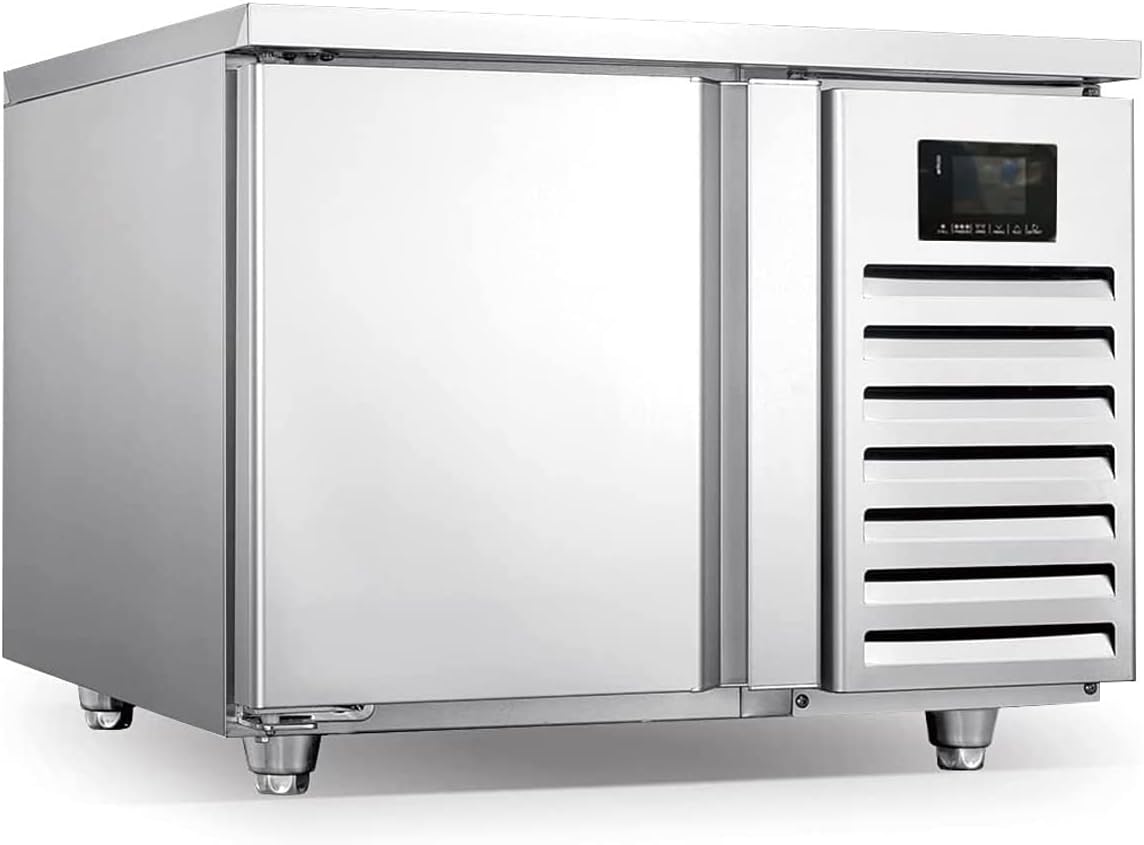 Kolice Commercial 3 Trays Blast Chiller, Blast Freezer, Shock Freezing Fridge, Batch Freezer for Bakery, Restaurant, Dessert, Household, etc
