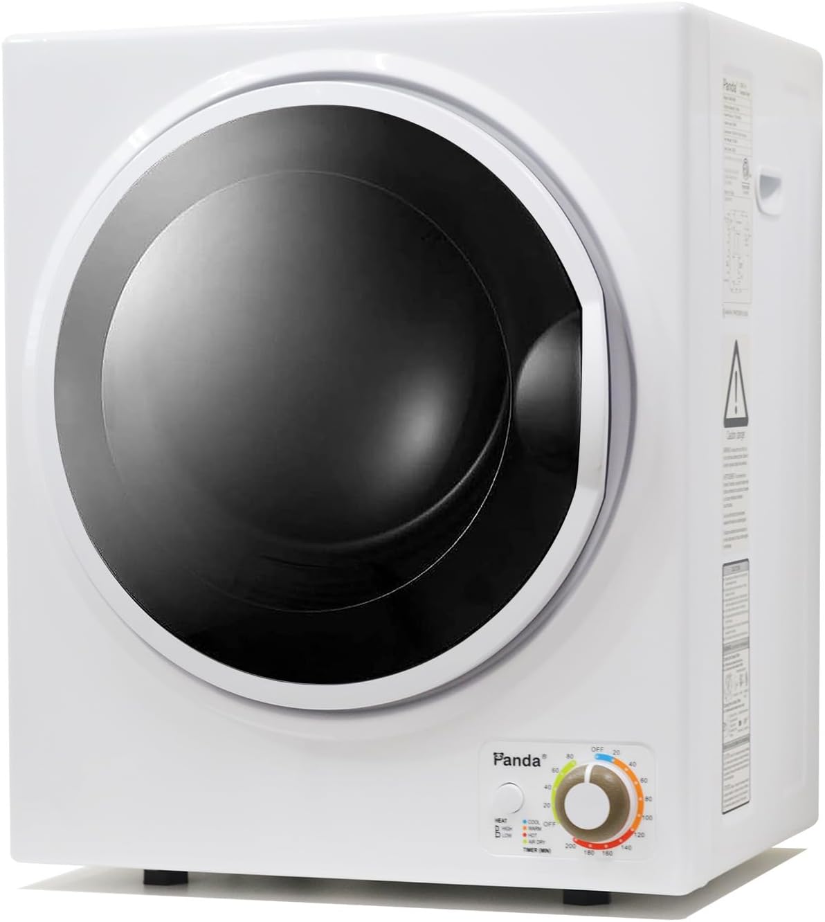 Panda 110V 850W Electric Compact Portable Washing and Drying Machine with Stainless Steel Tub, Apartment Size 1.5 Cubic Feet