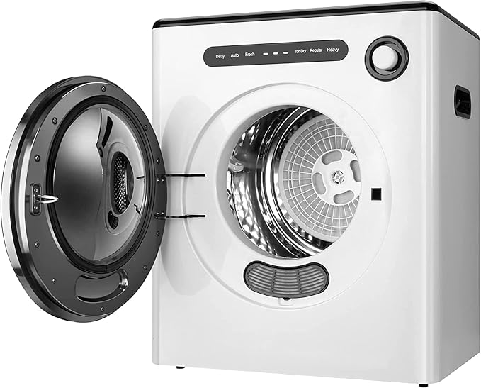 Dessiz Portable Dryers, Compact Clothes Dryer, 850W 9lbs Load Capacity, Ideal Portable Drying Machine for Tight Spaces, RVs, and Apartments - Quiet, Robust and User friendly