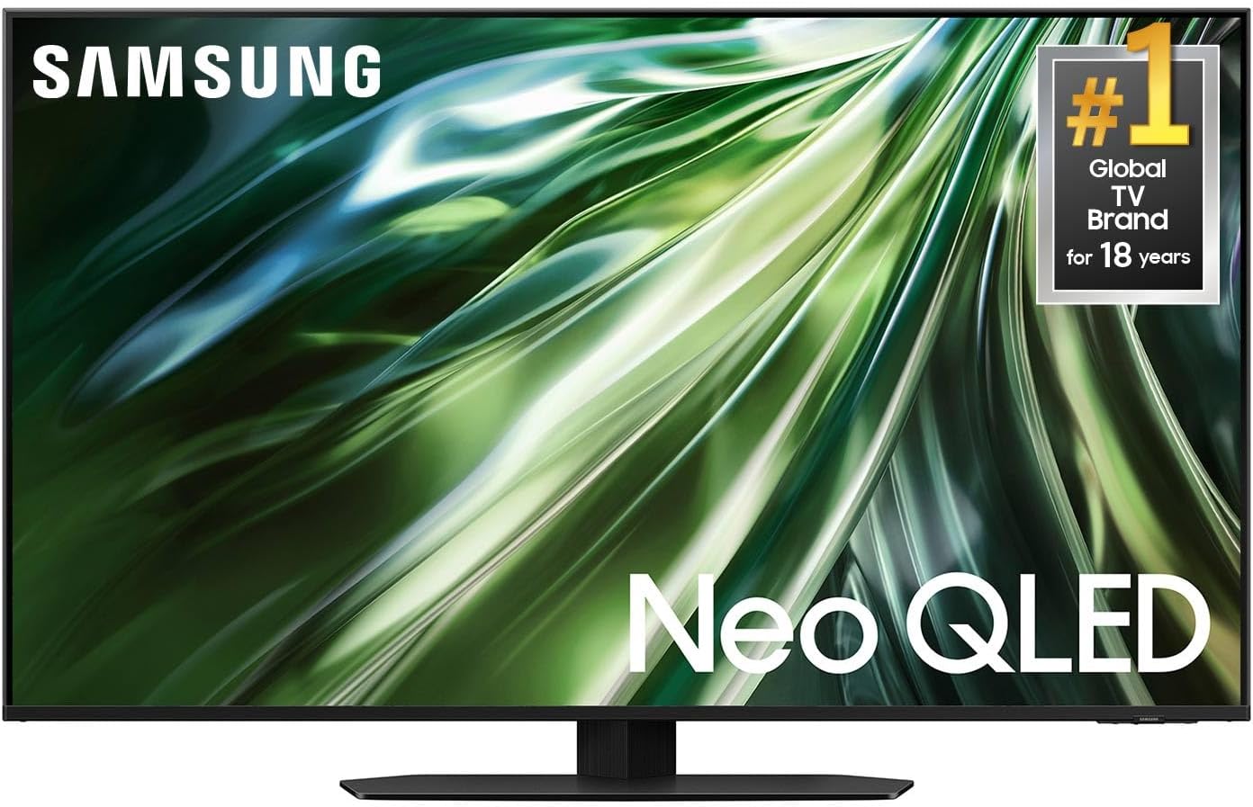 Samsung 43" Neo QLED 4K QN90D Series Mini LED, Neo Quantum HDR+ Smart TV with Dolby Atmos, Object Tracking Sound+, Motion Xcelerator, Real Depth Plus Pro, Alexa Built-in (QN43QN90D, 2024)
