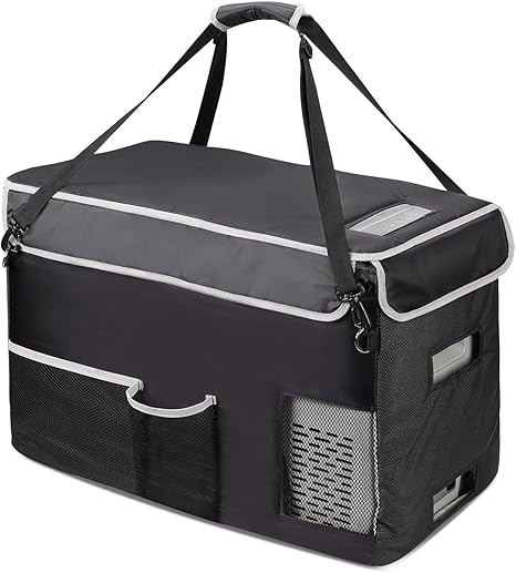 BougeRV 30 Quart Insulated Protective Cover for BougeRV CR28 30QT Fridge, 12 Volt Portable Car Refrigerator Cover (Refrigerator NOT Included, NOT for CRPRO 30 QT Fridge)