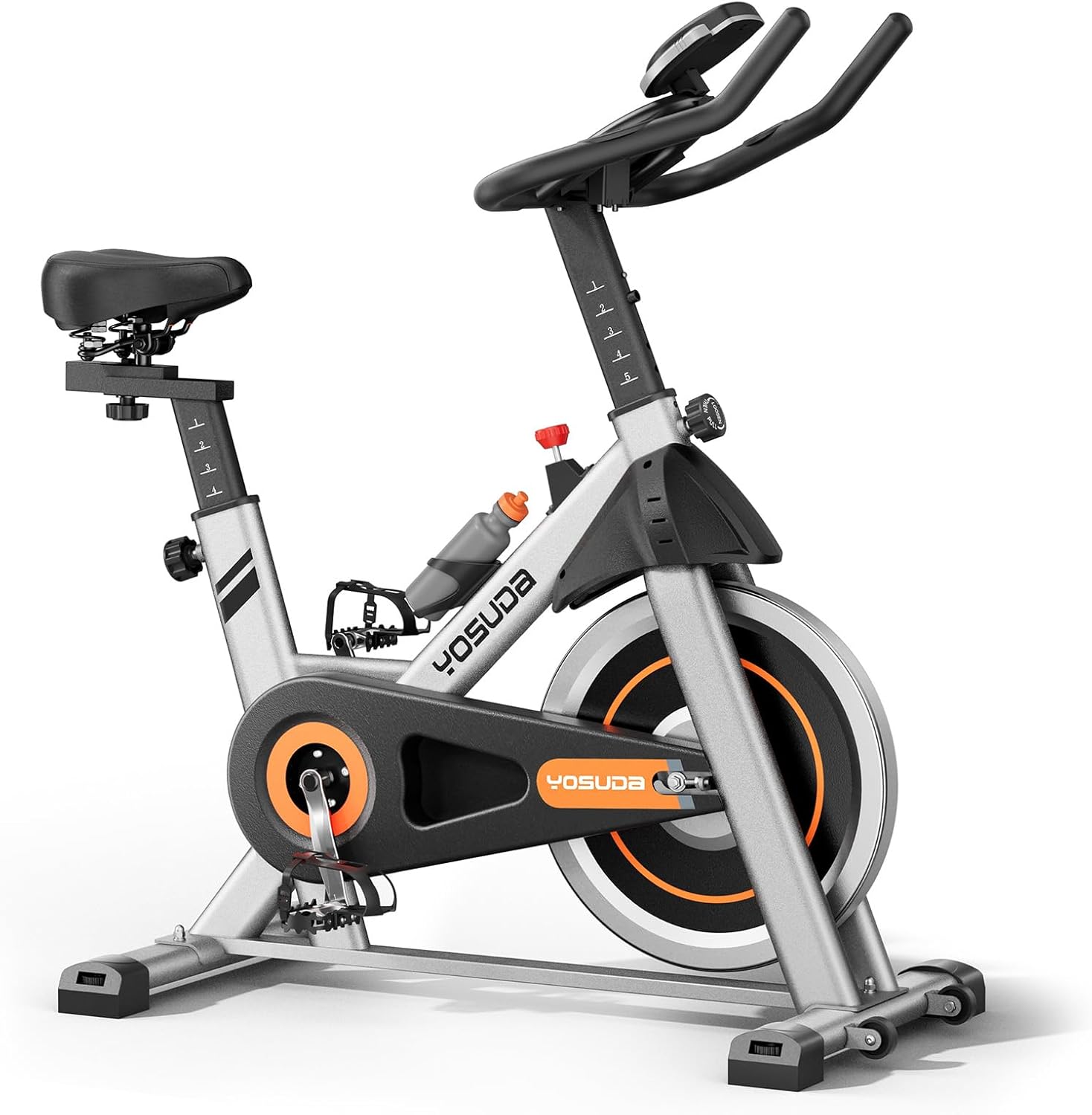YOSUDA ​​Indoor Cycling Brake Pads/Magnetic Stationary Bike - Bike with iPad Holder and Comfortable Seat
