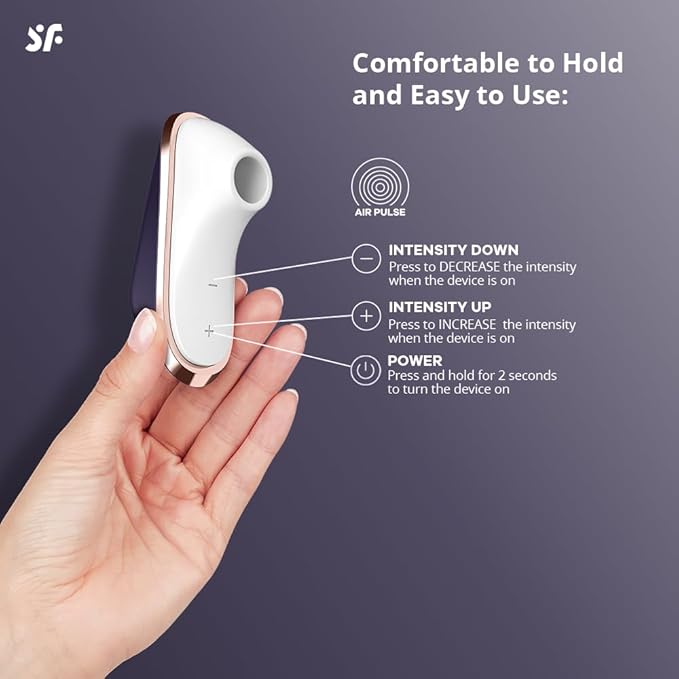 Satisfyer Traveler Vibrator Sex Toy | Adult Toys for Women | Suction & Clitoral Stimulation Vibrator | Vibrating Sexual Pleasure Device | Stimulation Vibrators | Female Wellness Tools | Woman Sextoy