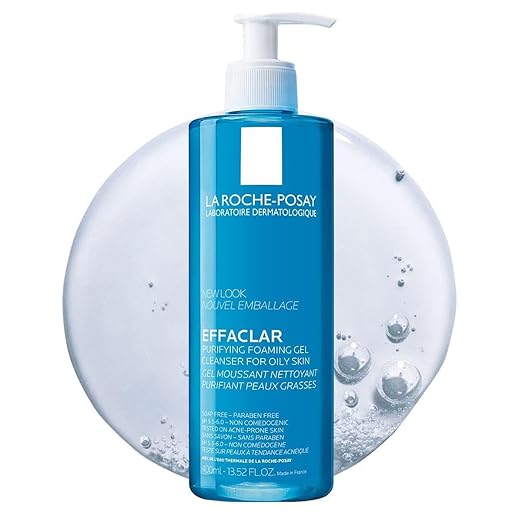 La Roche-Posay Effaclar Purifying Foaming Gel Cleanser for Oily Skin, With Zinc Pidolate To Remove Excess Oil & Shine, Alcohol Free & Oil Free, Face Wash For Oily Skin, Sensitive Skin TestedLa Roche-P